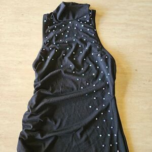 Weissman NWOT child intermediate black lyrical contemporary costume